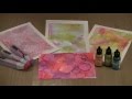 Studies In The Weird: Gel Press, Alcohol Inks, Hand Sanitizer by Joggles.com