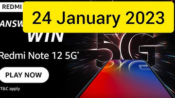 What is the display technology used in Redmi Note 12 5G?#quiz