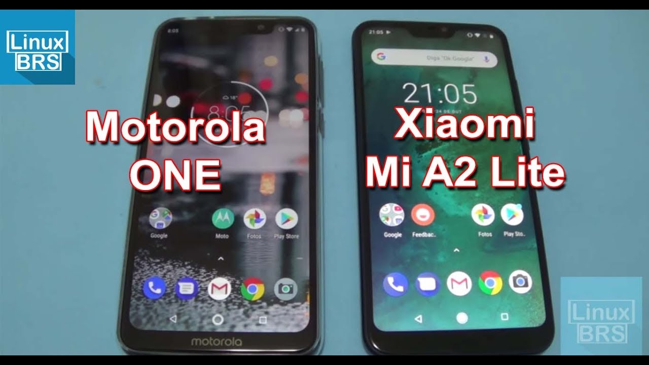 Motorola One e Xiaomi Mi A2 Lite Comparativo (especificações) YouTube Motorola One e Xiaomi Mi A2 Lite Comparativo (especificações) YouTube