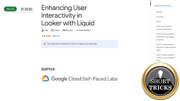 Enhancing User Interactivity in Looker with Liquid | #GSP934 | #qwiklabs | #arcade2025