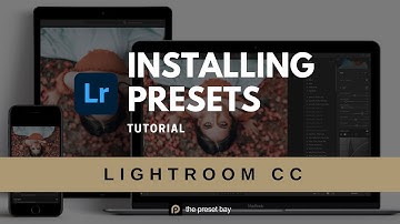 Installing Lightroom Presets in Lightroom CC 2023