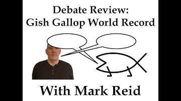 Debate Review: Gish Gallop World Record with Mark Reid