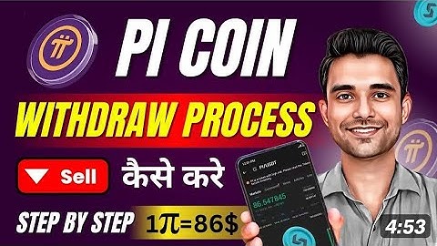 How to Sell Pi Coins # Pi Network Token withdrawal & Sell Process