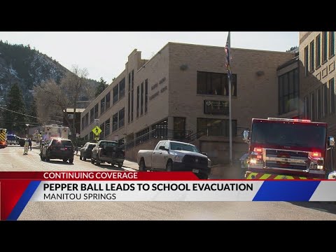 Pepper spray ball was cause of Manitou school evacs