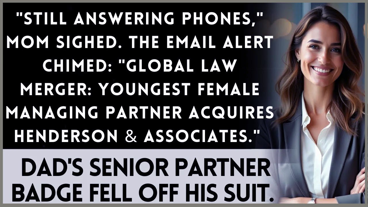At Family Dinner, Mom Said 'Just A Receptionist '—Then Her Law Firm's Merger News Broke