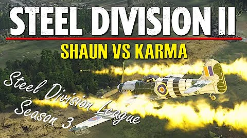 Shaun vs Karma! Steel Division 2 League, Season 3 Playoffs, Round 1 - Game 1 (Sianno, 1v1)