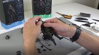 Building the 1/12 scale Crazy Figure Spetsnaz FSB Alpha Group Beslan Russian action figures