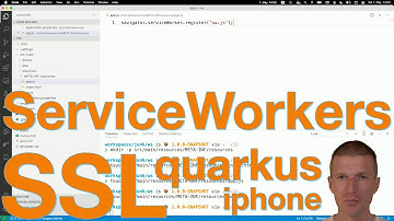Testing ServiceWorkers on iPhone and Quarkus #slideless