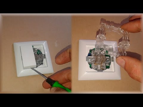 Как снять выключатель со стены – подробная инструкция, как правильно демонтировать электрооборудование