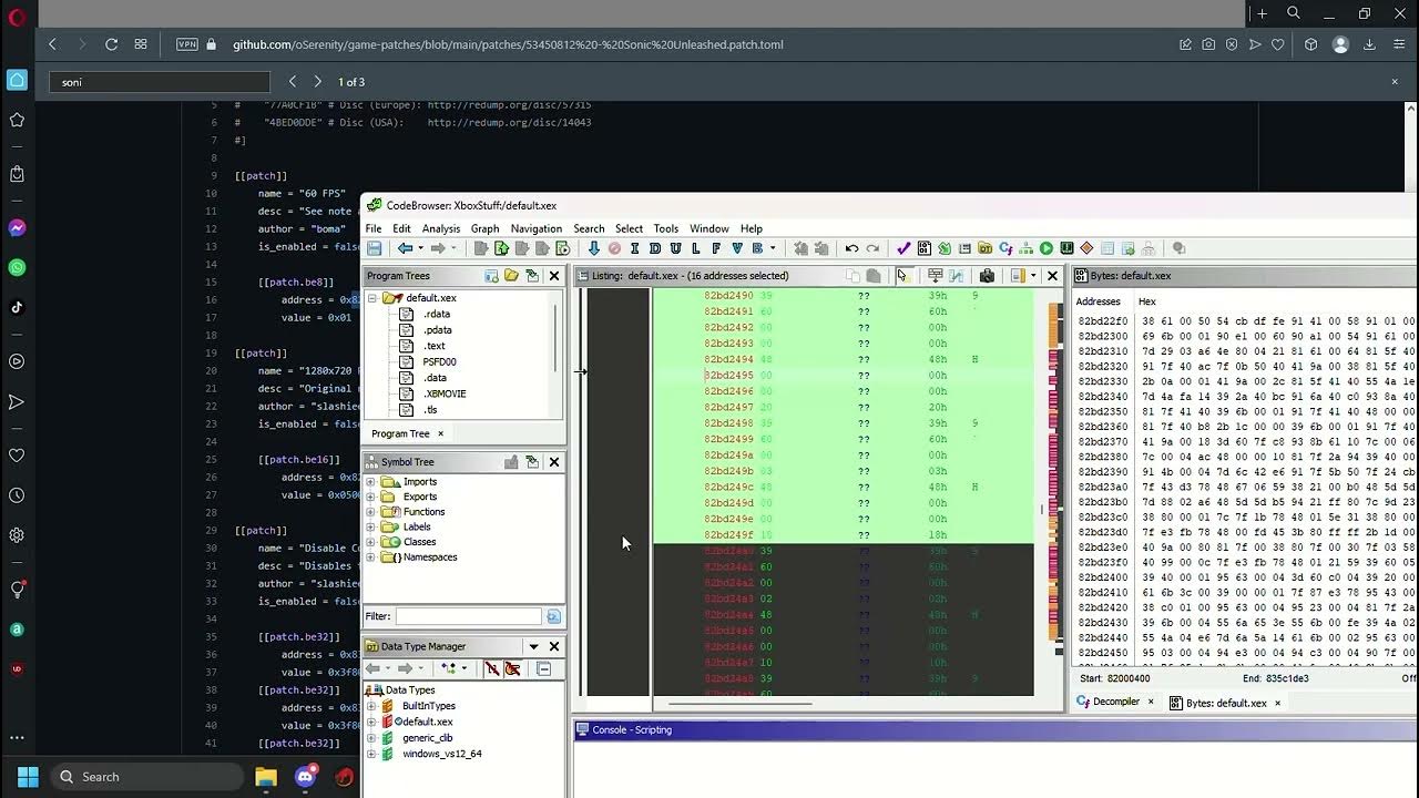Xenia How To Update Patches in Ghidra YouTube
