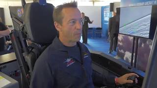 F-35 Travel Simulator Test Pilot Billie Flynn June 2018 FINAF