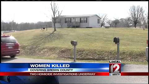 Two homicide investigations in Brown County