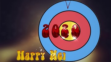 Make your New Years greeting with BluffTitler