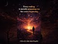 Every Ending Leads to a New Beginning 🌌 | Deep Life Motivation #music #tollywood #bgm