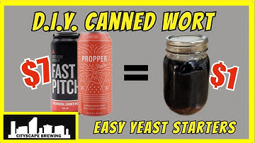 Canning Condensed Wort - DIY Propper Starters