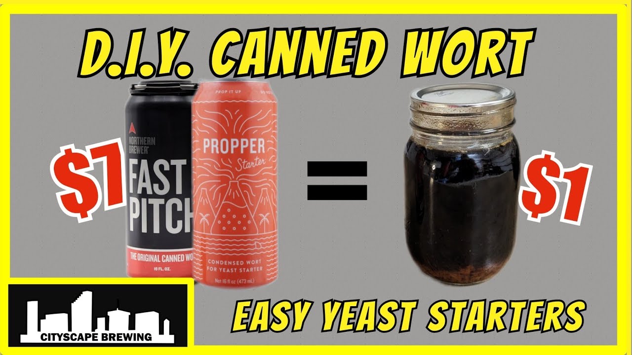 Canning Condensed Wort - DIY Propper Starters