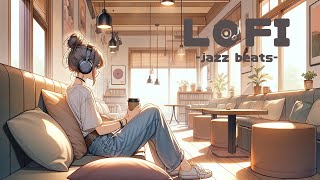 【lofi jazz beats vol.8】 /chill / study / work / sleep / clean / game / rain / drive