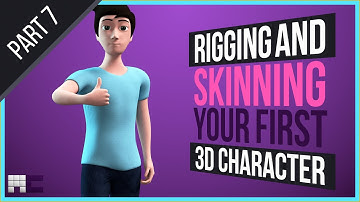 Your First 3D Character - Skinning Clothes And Finishing Up - 3ds Max CAT (Part 7/7)