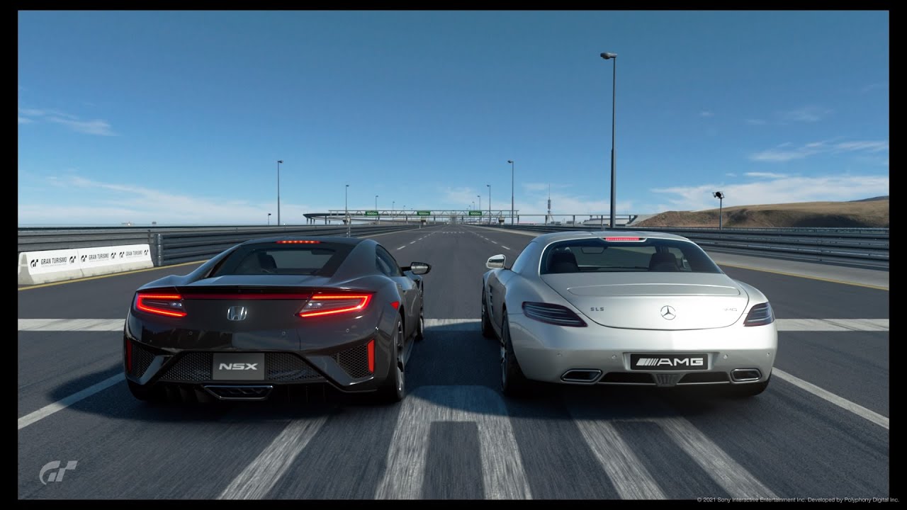 Honda NSX'17 VS Mercedes Benz SLS AMG'10 | Drag Race #154