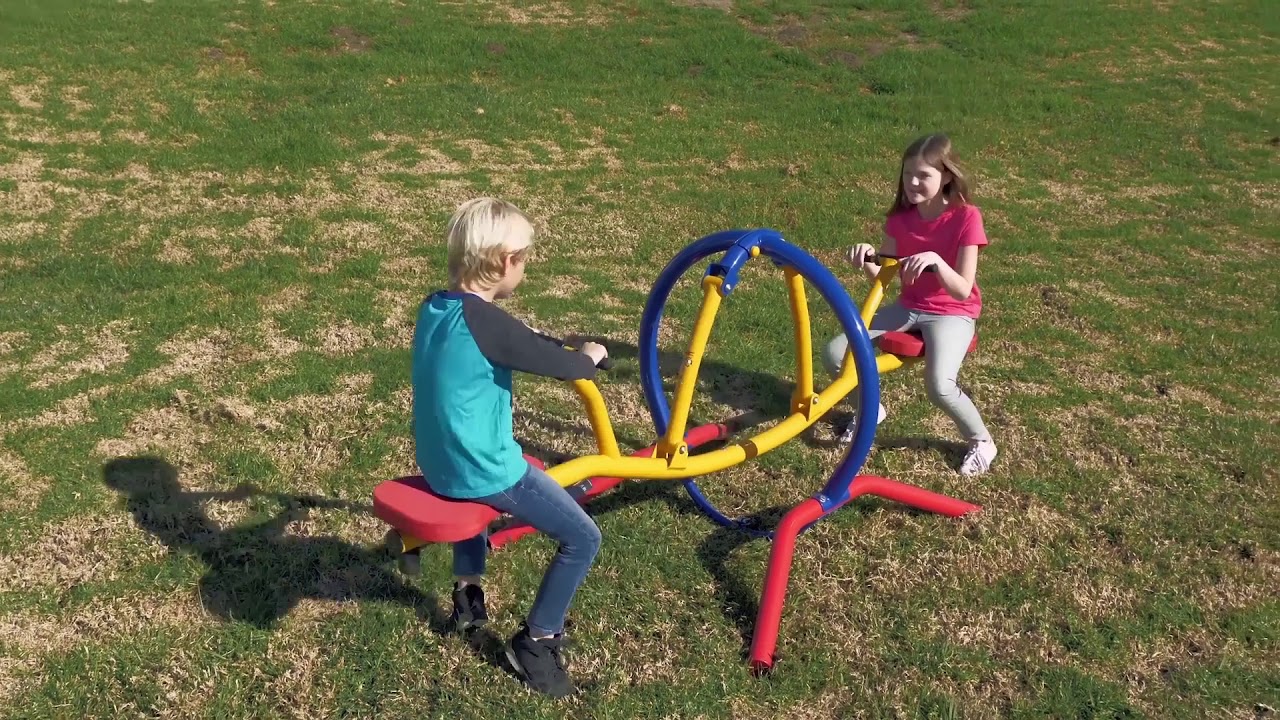 Get them the colorful Deluxe Teeter Totter by Gym Dandy that is specially d...