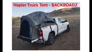 Truck bed tent by Napier (The most affordable way to get into Overlanding)