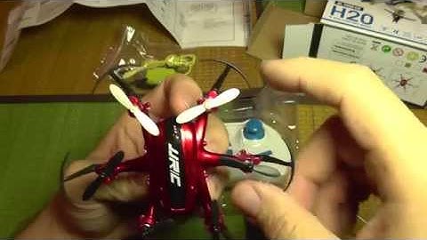 JJRC H20 Nano Hexacopter Unboxing and Review