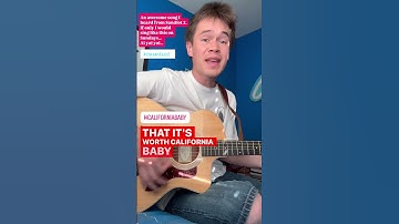 Thumbnail of California Baby (Mini Cover) #californiababy #jerryburnham #1995 #thesandlot2 #beachboys #60smusic