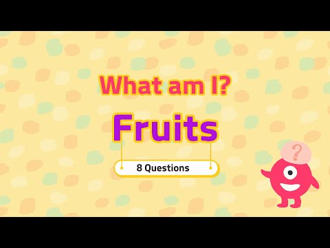 What am I Fruits riddles Quizzes for kids