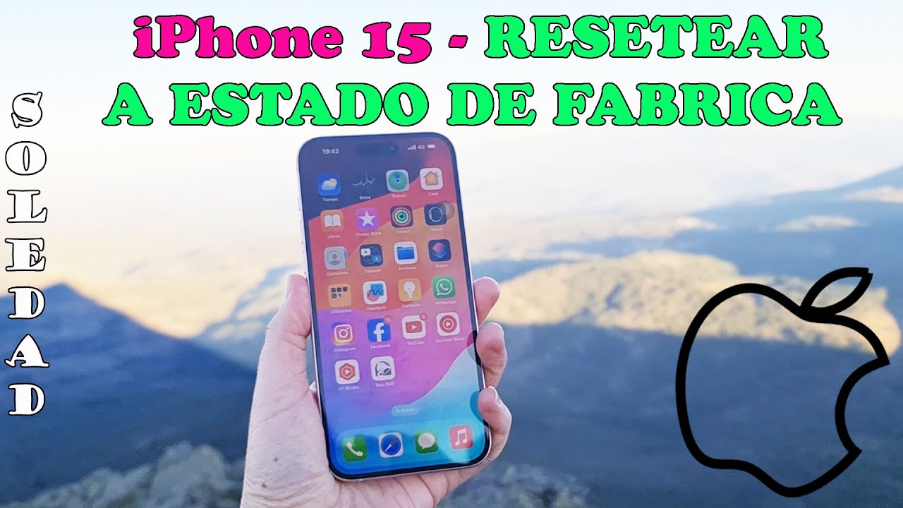 IPhone 15 15 Plus Pro Y Pro Max Como FORMATEAR O RESETEAR IPhone iphone-15-15-plus-pro-y-pro-max-como-formatear-o-resetear-iphone