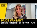 Paige VanZant Details Her Plans to Return to Fighting, Latest Success Outside the Cage