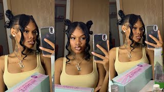 HOW TO: TWO SPACE BUNS WITH TWO BANGS USING CLIP INS ft. Moresoo Hair | BEGINNER FRIENDLY