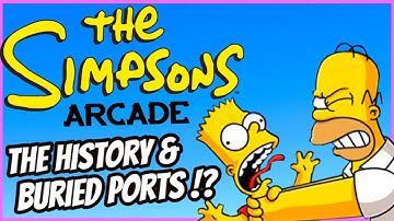 THE SIMPSONS ARCADE GAME - The History and BURIED Ports!? - Retro Gaming