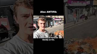 Nick Shirley alleges: ANTIFA DESTROYS PARIS 🇫🇷