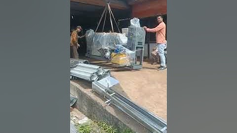 SHUTTER FORMING MACHINE-DELIVERY AT CLIENT