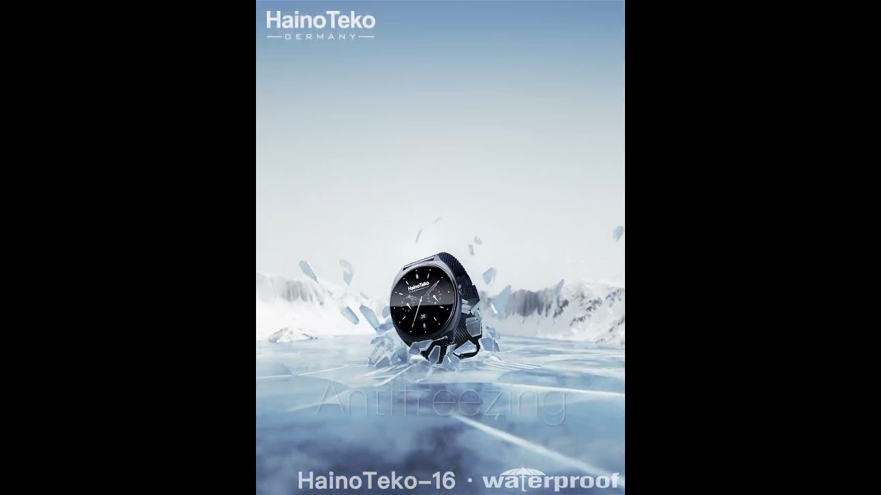 Hainoteko Hainoteko-16 Ultra Slim Waterproof Smart Watch With Amoled