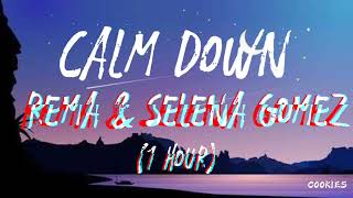 [1 hour ] Rema & Selena gomez  Calm Down #rema #calmdown #selenagomez