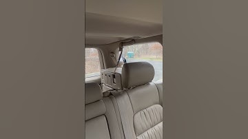 Driver side rear window vent