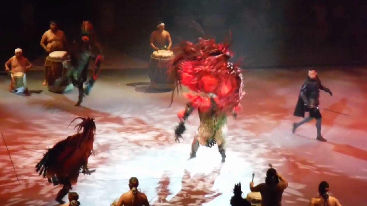 ''Xcaret Mexico Espectacular''' Show, The Spanish Conquest of Mexico