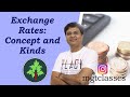 Exchange Rates - Concept and Kinds in Hindi