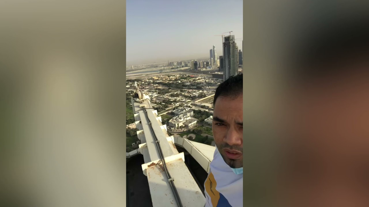 At the Top Dubai view from damac park tower/ DUBAI Dolphin tower 