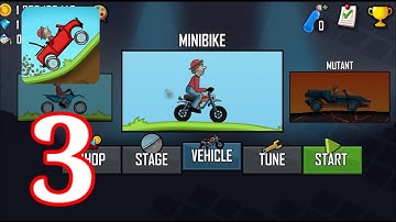 Hill Climb Racing - Gameplay Walkthrough Part 3 All Car Map For Android Games