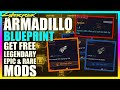 Cyberpunk 2077 armadillo blueprint  get free epic  rare mods with ex nihilo