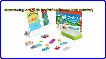 Review: Osmo Coding Starter Kit (Model: iPad/iPhone Base Included). ESSENTIAL details.
