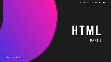 HTML CODING || Part 5 (Bangla Tutorial)