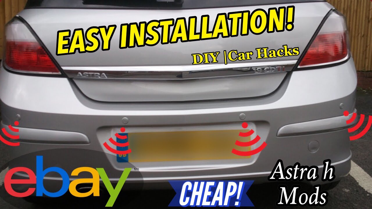 How to Install Cheap Parking Sensors * Easy Car Mods* 