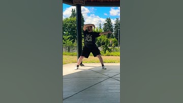 Fu Baguazhang Flow into a High Kick Finish!🌀🦵