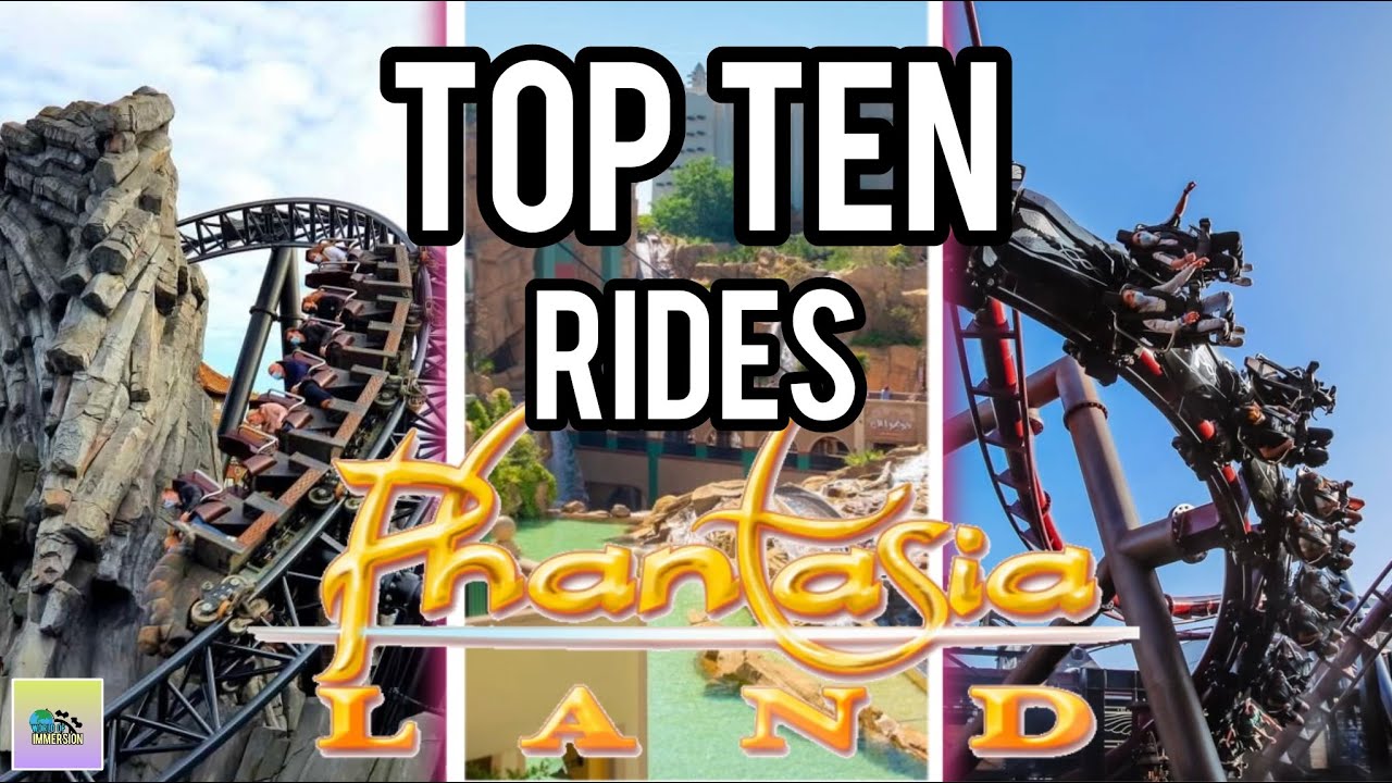 Top Ten BEST Rides at Phantasialand in 2025!