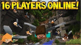 16 PLAYER MULTIPLAYER Minecraft Console FULL Glide Mini-Game BREAKDOWN/16 Players (Console Edition)