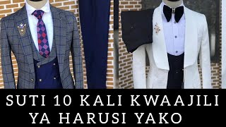 Here are 10 cool suits for your wedding.