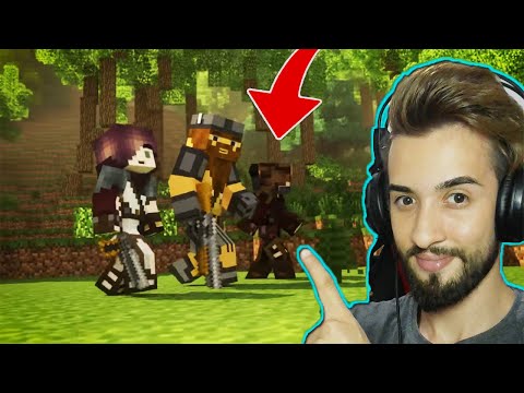 MİNECRAFT PUBG ANİMASYONU !! - BATTLE ROYALE